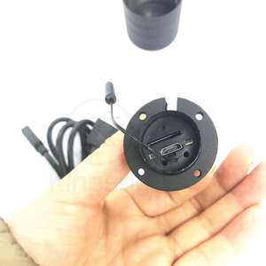 Objectif grand angle fisheye 1,66 mm 175 degrés, caméra sans fil Wifi pour porte, œil de porte, vision nocturne, prise en charge de la carte TF - Product Image 3