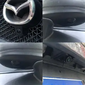 Sinjet 360 AHD panorâmica sistema de segurança de estacionamento com vista pássaro gravação de tela original câmera 3D para carro Mazda CX-5 CX-8 CX-9