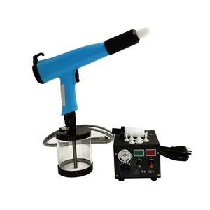 WX-258 Powder Spray system Portable Powder Coating Machine with Gun, Powder Coating Application Device
