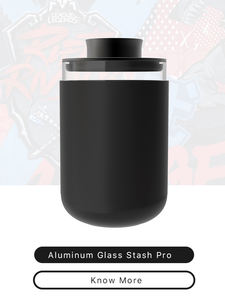 Kit de boîte à tabac avec plateau à rouler, broyeur à herbes, cendrier, pot en verre, logo OEM gratuit - Product Image 4