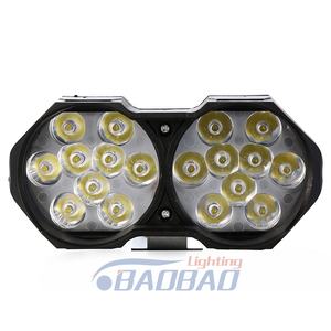 <span class=keywords><strong>Baobao</strong></span> Fabricante BB025 Faros Delanteros de 18 Luces LED, Faro de Luz Redonda para Motos, Faro Delantero para Motocicleta - Product Image 6