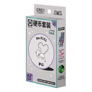 Mx Authentic Party Favors Toy Scarlet & Trading Cards Collect 151 Surprise Coin Sets Bulbasaur Mew Pokemoned Booster Box - Product Image 2