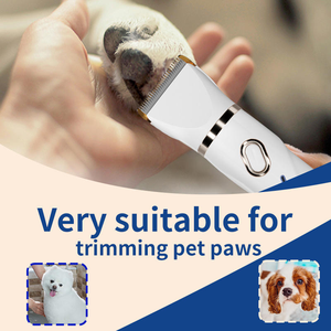 Anbolife Électrique 4-en-1 Pratique Pédicure Tondeuse à Cheveux <span class=keywords><strong>Ciseaux</strong></span> Nettoyage Facile Batterie Plastique Pet Grooming Aspirateur Voiture - Product Image 3