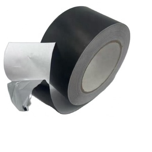 Ruban adhésif en aluminium renforcé avec résistance aux animaux domestiques, résistant à la chaleur et aux solvants pour conduits HVAC, <span class=keywords><strong>noir</strong></span> mat - Product Image 2