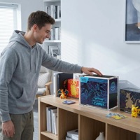 Boîte de présentation magnétique en acrylique pour PKMN Elite Trainer Box, protection anti-poussière transparente, boîte de rangement, vitrine de collection