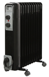 Máy sưởi dầu hồng ngoại điện 220V bền bỉ cho phòng ngủ, phòng tắm & phòng khách tiêu chuẩn EU - Product Image 5