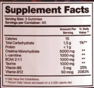 Recién llegado OEM creatina monohidrato gomitas l-arginina <span class=keywords><strong>BCAA</strong></span> gran oferta suplemento preentrenamiento nutrición deportiva constructor muscular - Product Image 2