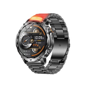 นาฬิกาอัจฉริยะ <span class=keywords><strong>AK102</strong></span> รองรับการโทรผ่านบลูทูธ ตรวจสอบสุขภาพ แจ้งเตือนข้อความ แบตเตอรี่ขนาดใหญ่ นาฬิกาสปอร์ตกลางแจ้งสำหรับผู้ชาย - Product Image 6