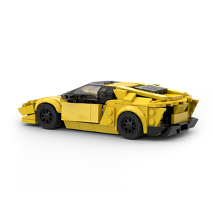 MOC M03013B Speed City Car Champion Racer Classic Supercar Building <b>Blocks</b> Brick Racing Super Technique Creative Garage DIY Set - Product Image 3