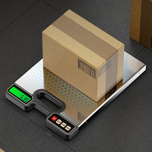 เครื่องชั่งดิจิตอลแบบแขวนพกพา 100 กรัม/150 กิโลกรัม ขนาด 45x32 ซม. ไร้สาย สำหรับ OEM ODM ได้รับการรับรองมาตรฐาน CE สำหรับชั่งน้ำหนักพัสดุในคลังสินค้า - Product Image 3