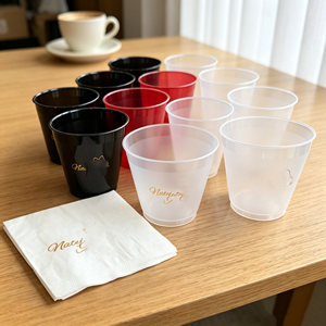 Gobelets de stade en plastique 12 oz personnalisables avec logo, réutilisables, sans BPA, en gros, pour événements sportifs, fêtes, boissons, cocktails, toast - Product Image 1
