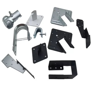 Non-standard custom metal <b>bracket</b> connecting hardware bending and laser cutting processing - Product Image 1