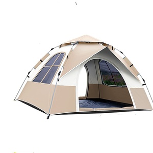 Carpa de <span class=keywords><strong>Camping</strong></span> Verde de Alta Calidad para 1 Persona, Apertura Rápida Totalmente Automática, Juego Completo, Engrosada e Impermeable - Product Image 3