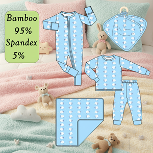 Combinaisons pour bébé personnalisées en bambou, ensemble pour nouveau-né, cadeau pour les nouvelles mamans, cadeau de fête prénatale, barboteuse pour bébé, barboteuse à fermeture éclair, vêtements de jeu pour garçons et filles - Product Image 1