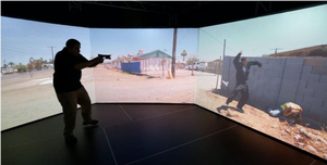 Sistema de Juego Interactivo de Tiro al Blanco con Proyección, Simulador de Pistola Láser <span class=keywords><strong>3D</strong></span> AR para Parques de Diversiones Interiores - Product Image 4