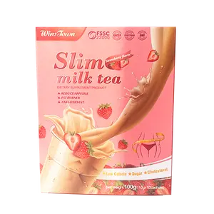 Slim milk tea dieta antiossidante rinfresca il bagliore riduce il livello di zucchero nel sangue