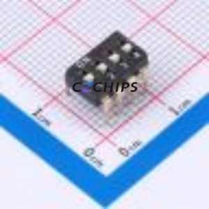 SMXH-04K-TP DIP Switch Through hole Component (THT) Switch 4 2.54mm 25mA 24V - Product Image 1