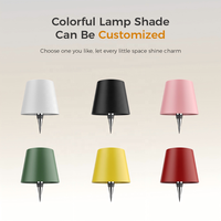 Lampe LED sans fil en forme de bouteille, lumière de table, 3 couleurs, veilleuse à intensité variable, décoration RGB, lumière de bouteille de vin, lampe d'ambiance, décoration de bar, pub
