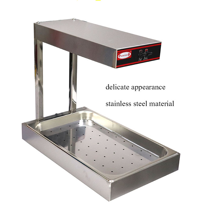 french fries warmer dump station