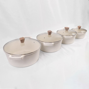 Ensemble <span class=keywords><strong>de</strong></span> cuisine en aluminium forgé Elite 15 pièces, comprenant une marmite à soupe <span class=keywords><strong>de</strong></span> 20-32 cm, une poêle à frire profonde <span class=keywords><strong>de</strong></span> 28 cm, avec poignée diamantée, ustensiles <span class=keywords><strong>de</strong></span> cuisine visuellement élégants - Product Image 4