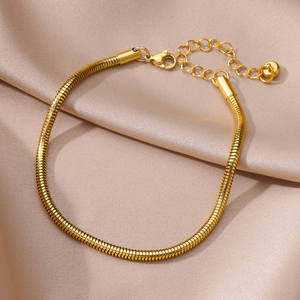 <span class=keywords><strong>Bracelet</strong></span> de <span class=keywords><strong>cheville</strong></span> plaqué or 18 carats classique pour femmes étanche été plage lien chaîne <span class=keywords><strong>Bracelet</strong></span> de <span class=keywords><strong>cheville</strong></span> <span class=keywords><strong>taille</strong></span> réglable pour <span class=keywords><strong>grande</strong></span> <span class=keywords><strong>cheville</strong></span> - Product Image 4