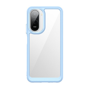 Coques de téléphone Lichicase à bord flexible, grand trou, anti-traces de doigts, pour Redmi <span class=keywords><strong>A7</strong></span> Pro Turbo 5 Max, coque transparente - Product Image 3