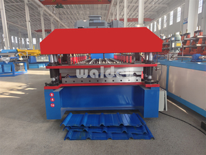 Máquina Automática para Fabricar Láminas de Techo Galvanizadas de Una Sola Capa, con Corte Eléctrico de Paneles Metálicos - Product Image 5