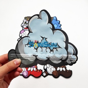 Bolsas de Mylar Personalizadas de 3.5g, Bolsas Resistentes para Galletas, Bolsas de Plástico con Diseño de Dibujos Animados, Bolsas con Cierre Hermético - Product Image 2