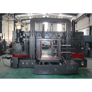 Scie à ruban automatique à colonne <span class=keywords><strong>portique</strong></span> GS800, guidage linéaire, écran tactile PLC, pour la découpe de tuyaux et de profilés (capacité max. 800*800mm) - Product Image 4