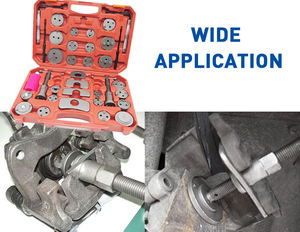 35 Pcs Sửa Chữa Xe Pad Và <span class=keywords><strong>Caliper</strong></span> Adapter Thiết Lập Lại Piston Tua Lại Máy Nén Dịch Vụ Gió Trở Lại Bộ Đĩa Phanh <span class=keywords><strong>Caliper</strong></span> Công Cụ <span class=keywords><strong>Kit</strong></span> - Product Image 5