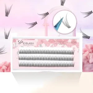 Fishtail Cluster Lash 0.07mm Type Fashion Diy Cluster Lashes Wholesale Individual Cluster Knot Free Lashes Extensions