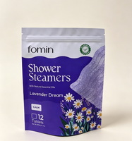 Sachet refermable personnalisé avec logo pour savons, pochette étanche et refermable pour produits de bain, emballage pour savons faits main