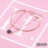 Colliers en alliage de zinc couleur or LVE9-V pour femmes et filles, colliers simples style punk, bijoux coréens