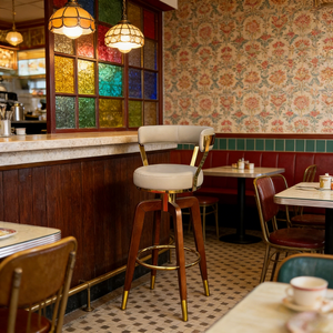 <span class=keywords><strong>Tabouret</strong></span> <span class=keywords><strong>de</strong></span> <span class=keywords><strong>bar</strong></span> pivotant <span class=keywords><strong>de</strong></span> luxe moderne |   Chaise <span class=keywords><strong>de</strong></span> <span class=keywords><strong>bar</strong></span> en bois <span class=keywords><strong>vert</strong></span> <span class=keywords><strong>olive</strong></span> et gris avec accents en acier inoxydable pour <span class=keywords><strong>bar</strong></span> haut <span class=keywords><strong>de</strong></span> gamme et îlot <span class=keywords><strong>de</strong></span> cuisine - Product Image 6