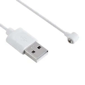 RTLECS MG0140 أصغر موصل دبوس بوجو دائري الشكل بقطر 4.0 مم، موصل مغناطيسي ثنائي السن للأجهزة القابلة للارتداء - Product Image 2