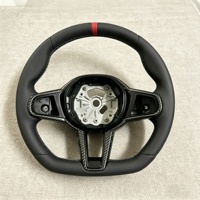 Volant en cuir CS amélioré, compatible avec BMW G20 G30 G80 G82 F80 F82 F87 F12 F86 F33 M2 M3 M4 M5 M6 F85 X5 X6 F30 F10