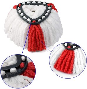 Phù hợp với viledas ocedar thay thế sợi nhỏ tam giác ướt lau miếng đệm 360 quay lau đầu với phẳng xử lý tái sử dụng và easywring - Product Image 2