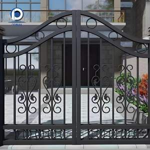 ऑप्टिमाइका सजावटी लोहे के बगीचे गेट सुरुचिपूर्ण गेट सुरुचिपूर्ण गेट स्टाइलिश गेट, पैदल यात्री प्रवेश डिजाइन वास्तुकला - Product Image 1