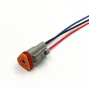 Deutsch DTシリーズ <span class=keywords><strong>2</strong></span>/3/4/6/8/12ピン 自動車用電線ハーネスキット DT04-3P DT06-3S プラグ ライトバー ピグテール ルームコネクタ ケーブル - Product Image 4