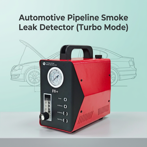 Détecteur de fuite de fumée Anycar F8+ DC12V en mode turbo avec manomètre (2 bars) et garantie de 12 mois pour automobiles - Product Image 2