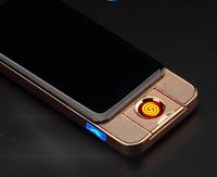 Nouveauté 2025 Briquet électrique portable rechargeable en métal fantaisie avec support de téléphone USB et logo personnalisé, vente en gros