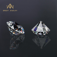 Yuvarlak Lab yetiştirilen elmas 0.01-3 karat beyaz DEF/GH IGI Lab Diamonds gevşek Lab oluşturulan elmas