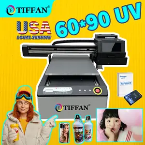 TIFFAN 6090 UV stampanti a getto d'inchiostro acrilico in plastica,