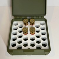 Boîte à munitions personnalisée en PETG imprimée en 3D, compacte, pour munitions 22LR, légère et durable pour la chasse et l'usage tactique