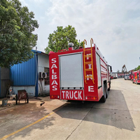 Truk Pemadam Kebakaran Sinotruk dengan Tangki Air Busa dan Sistem AFFF untuk Penanggulangan Kebakaran Dijual