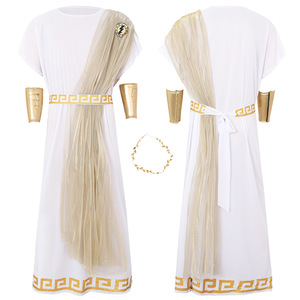 Robes Toga Grecques et Romaines Anciennes, Costume de César pour Halloween, Unisexe Adulte, en Polyester, pour Carnaval, Cosplay, Film et Animation - Product Image 5
