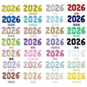 Set di Palloncini Digitali da 32 e 40 Pollici per <span class=keywords><strong>Capodanno</strong></span> 2026, Kit Decorazioni per Feste, Forniture per Party - Product Image 1