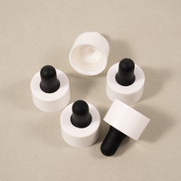 Offre Spéciale GPI 22/400 cosmétiques bouchon compte-gouttes en plastique noir inviolable avec pipette à sérum