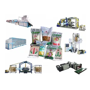 2024 ZHUDING One-stop high quality pp woven rice sack packing bag making machine