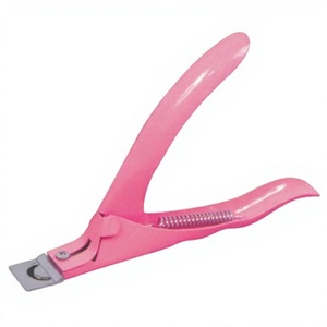 Cortaúñas Moderno de Acero Inoxidable Rosa con Abertura de Mandíbula Ancha y Cuchilla Plana para Uso en Dedos, Herramienta Portátil para Uñas Acrílicas para Adultos - Product Image 2
